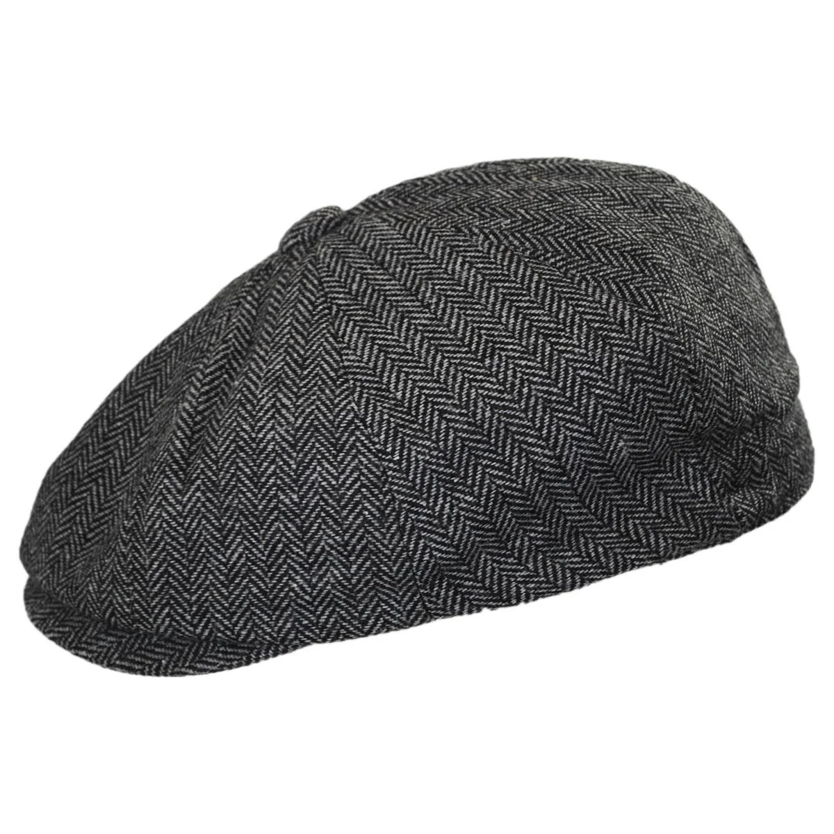 Wholesale Baby Herringbone Wool Blend Newsboy Cap B2B Pre-Pack - Image 4