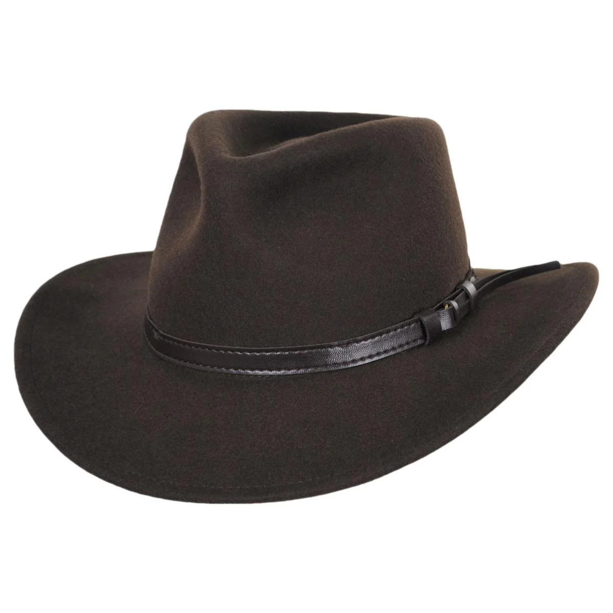 Wholesale Crushable Wool Felt Outback Hat B2B Pre-Pack - Image 11