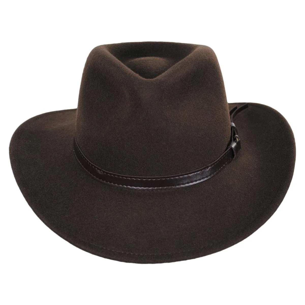 Wholesale Crushable Wool Felt Outback Hat B2B Pre-Pack - Image 13