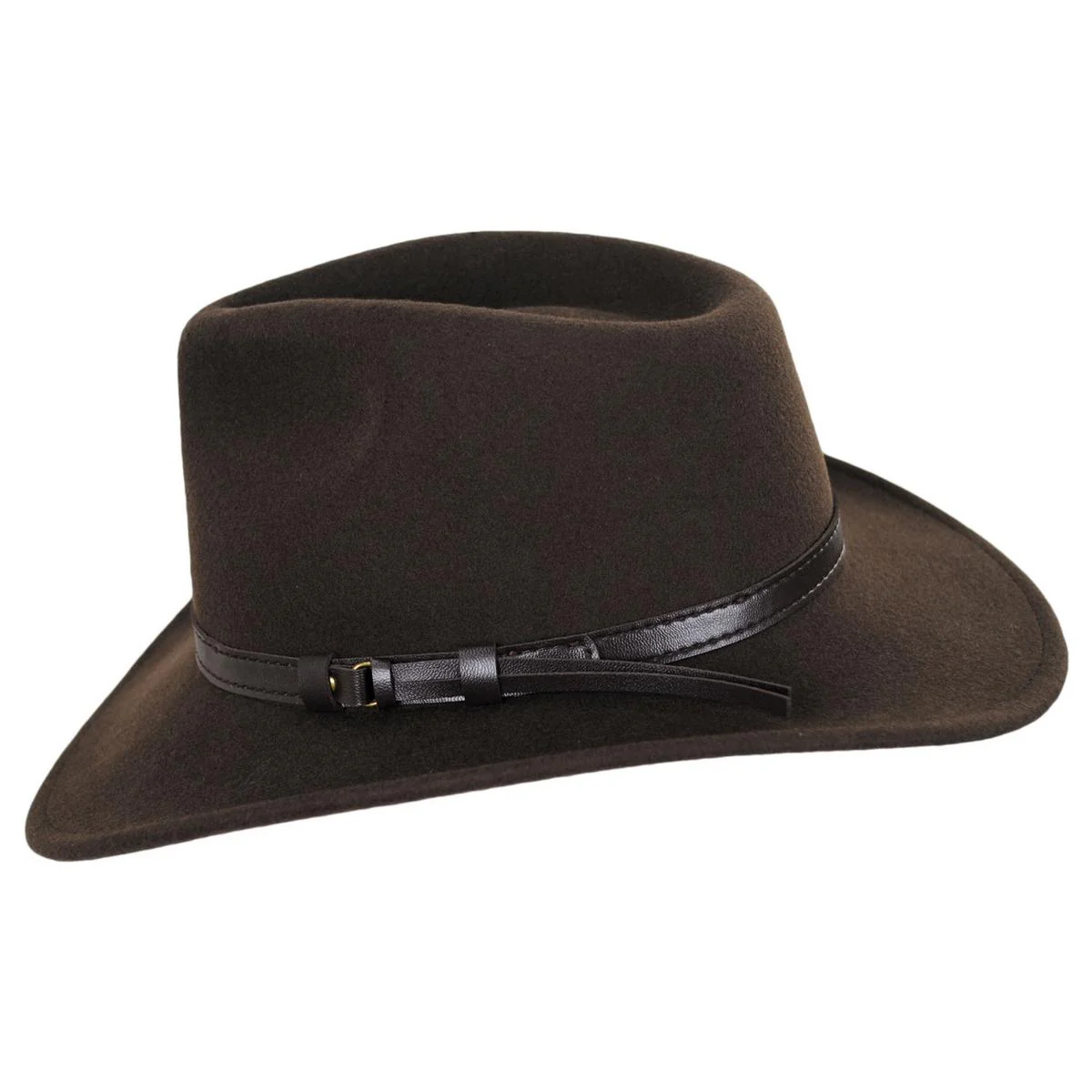 Wholesale Crushable Wool Felt Outback Hat B2B Pre-Pack - Image 14