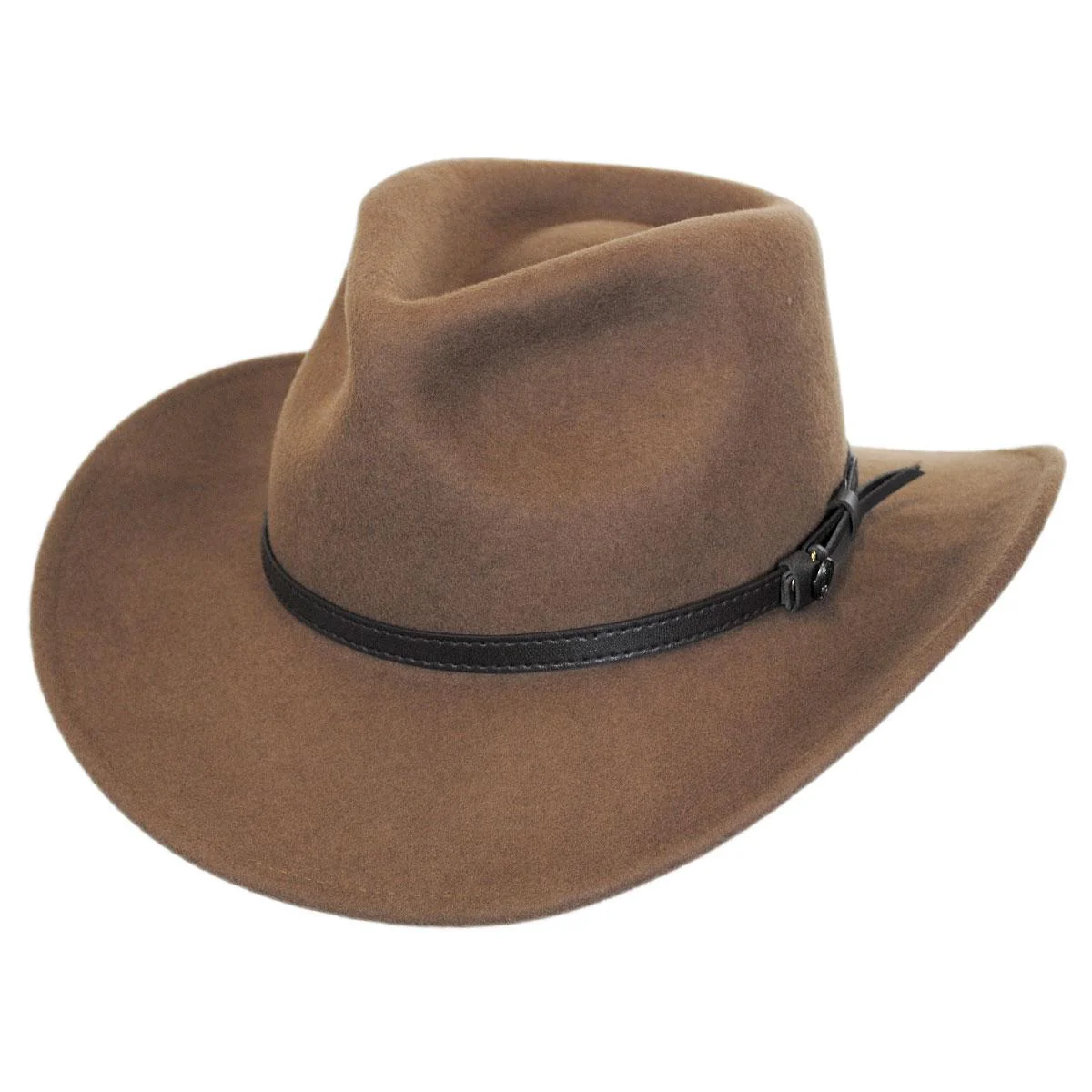 Wholesale Crushable Wool Felt Outback Hat B2B Pre-Pack - Image 7