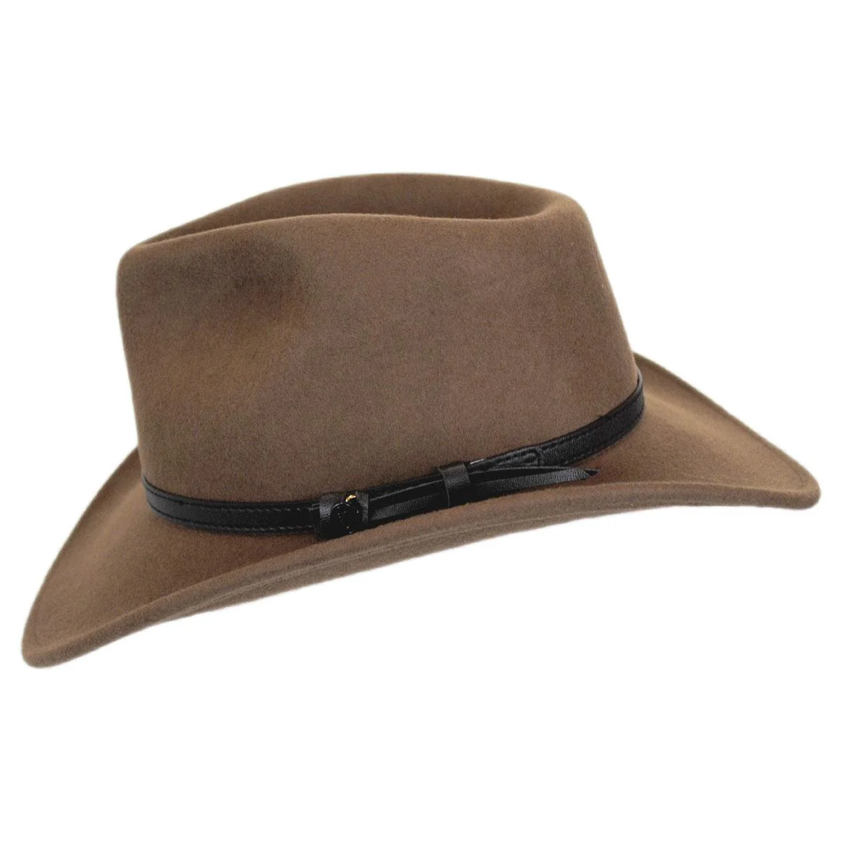 Wholesale Crushable Wool Felt Outback Hat B2B Pre-Pack - Image 9