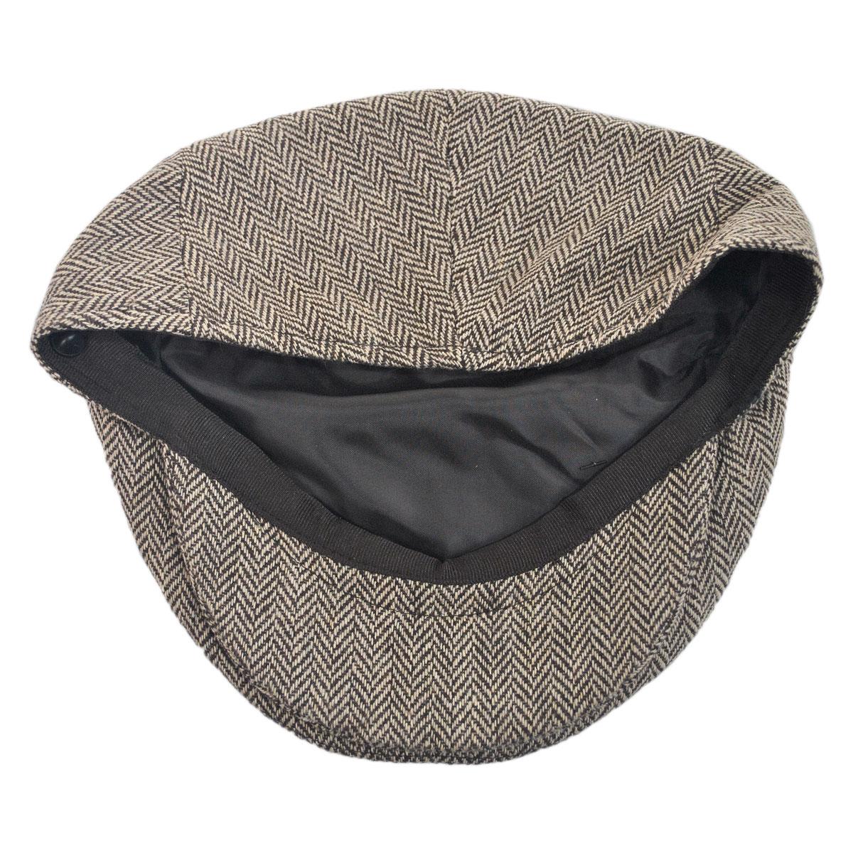 Wholesale Herringbone Wool Blend Ivy Cap B2B Pre-Pack - Image 8