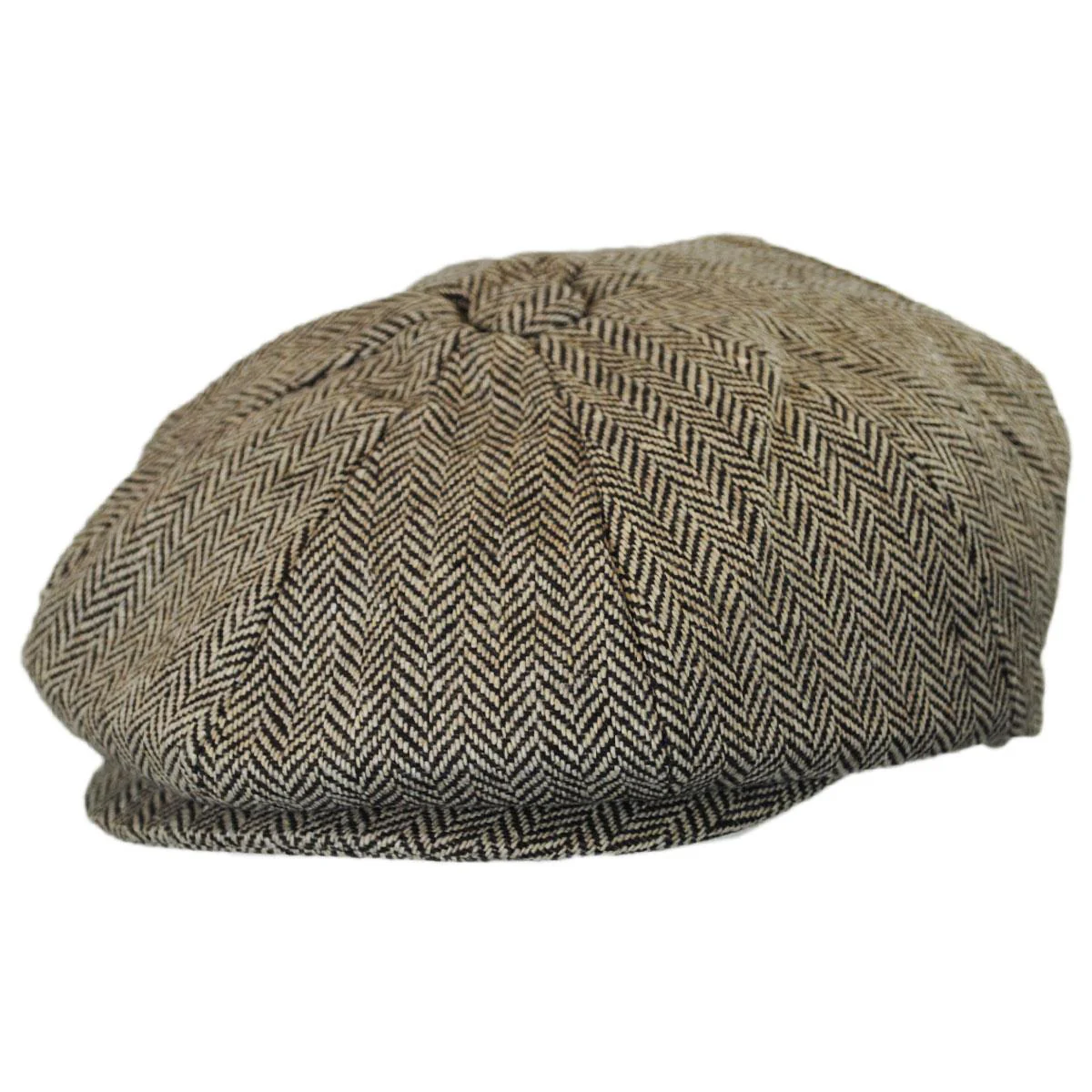 Wholesale Kid's Herringbone Wool Blend Newsboy Cap B2B Pre-Pack - Image 5