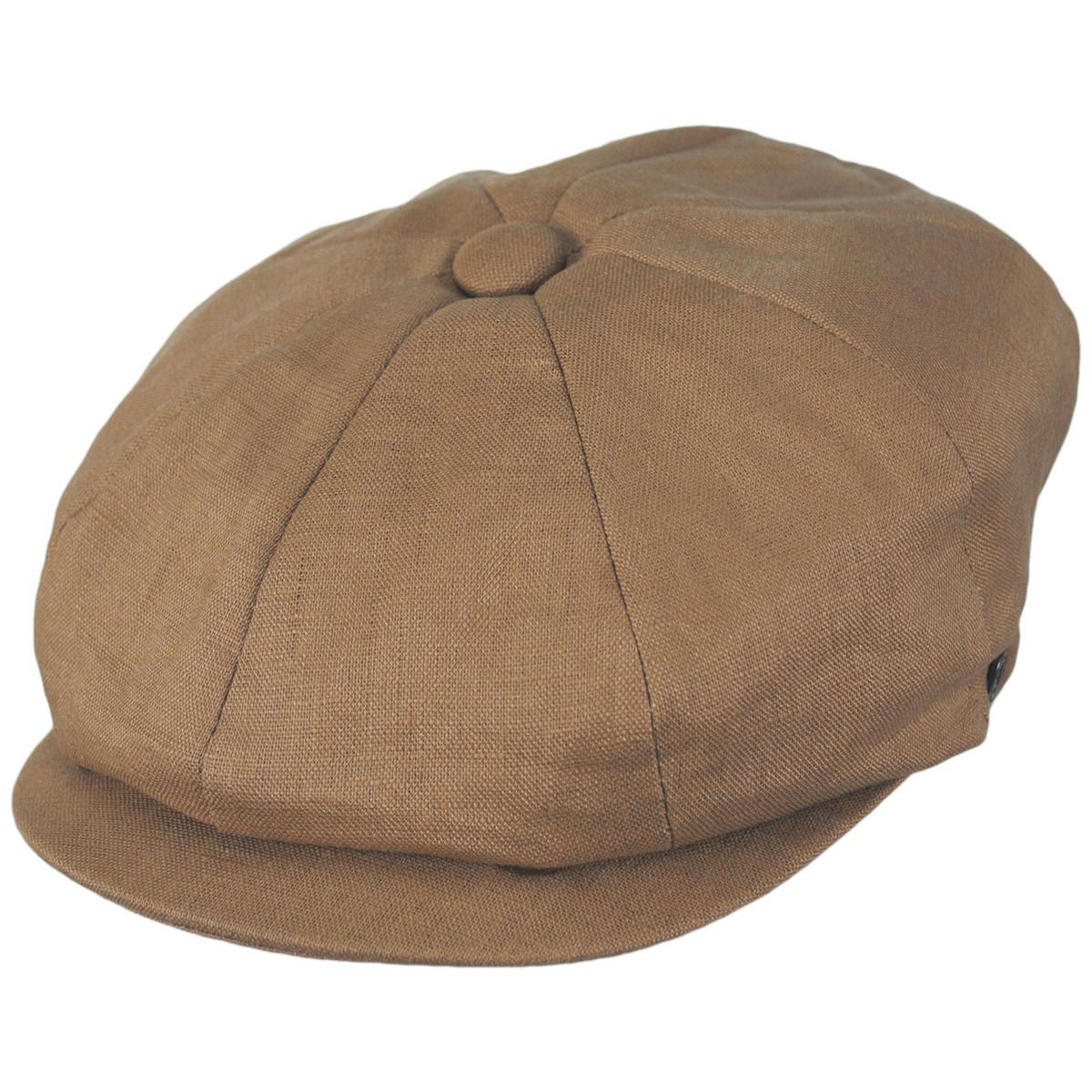 Wholesale Linen and Cotton Newsboy Cap B2B Pre-Pack - Image 5