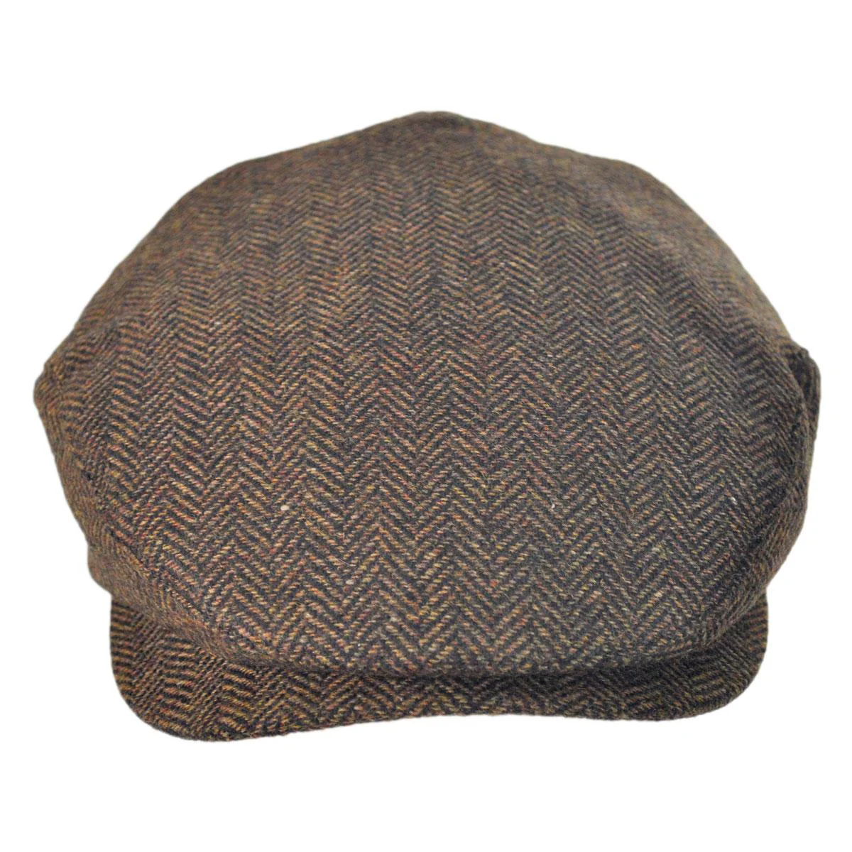 Wholesale Square Bill Herringbone Wool Ivy Cap B2B Pre-Pack - Image 6