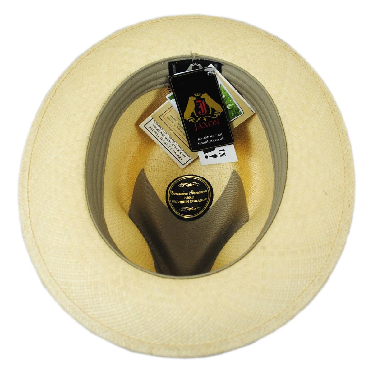 Wholesale Stain Repellent Panama Straw C-Crown Fedora Hat B2B Pre-Pack - Image 4