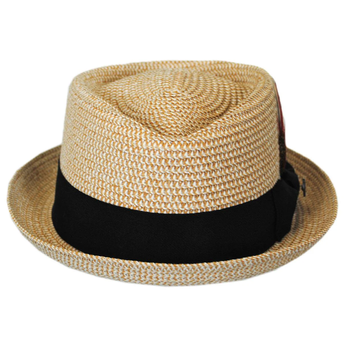 Wholesale Toyo Straw Diamond Crown Fedora Hat B2B Pre-Pack - Image 2