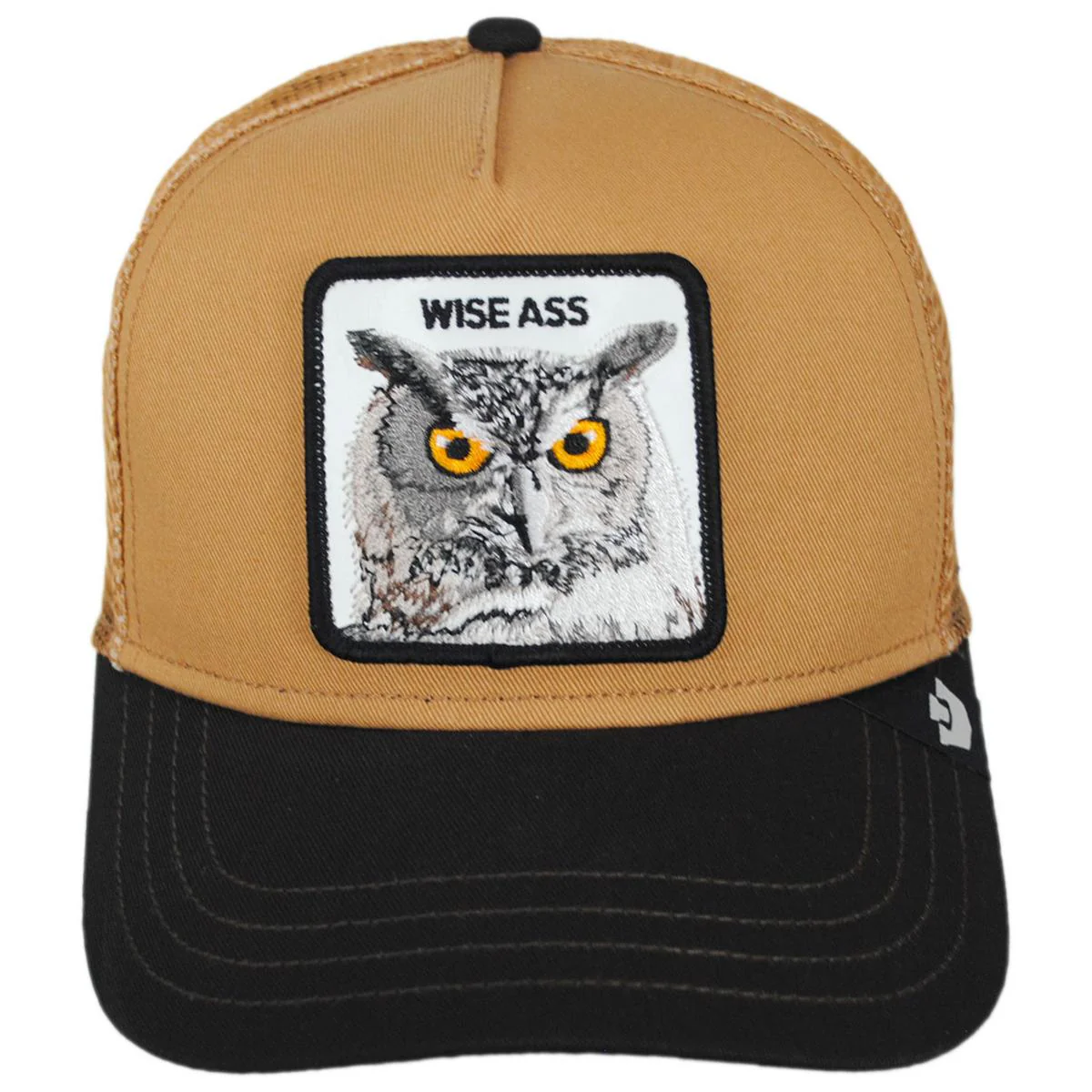 Wise Ass Mesh Trucker Snapback Baseball Cap - Image 3