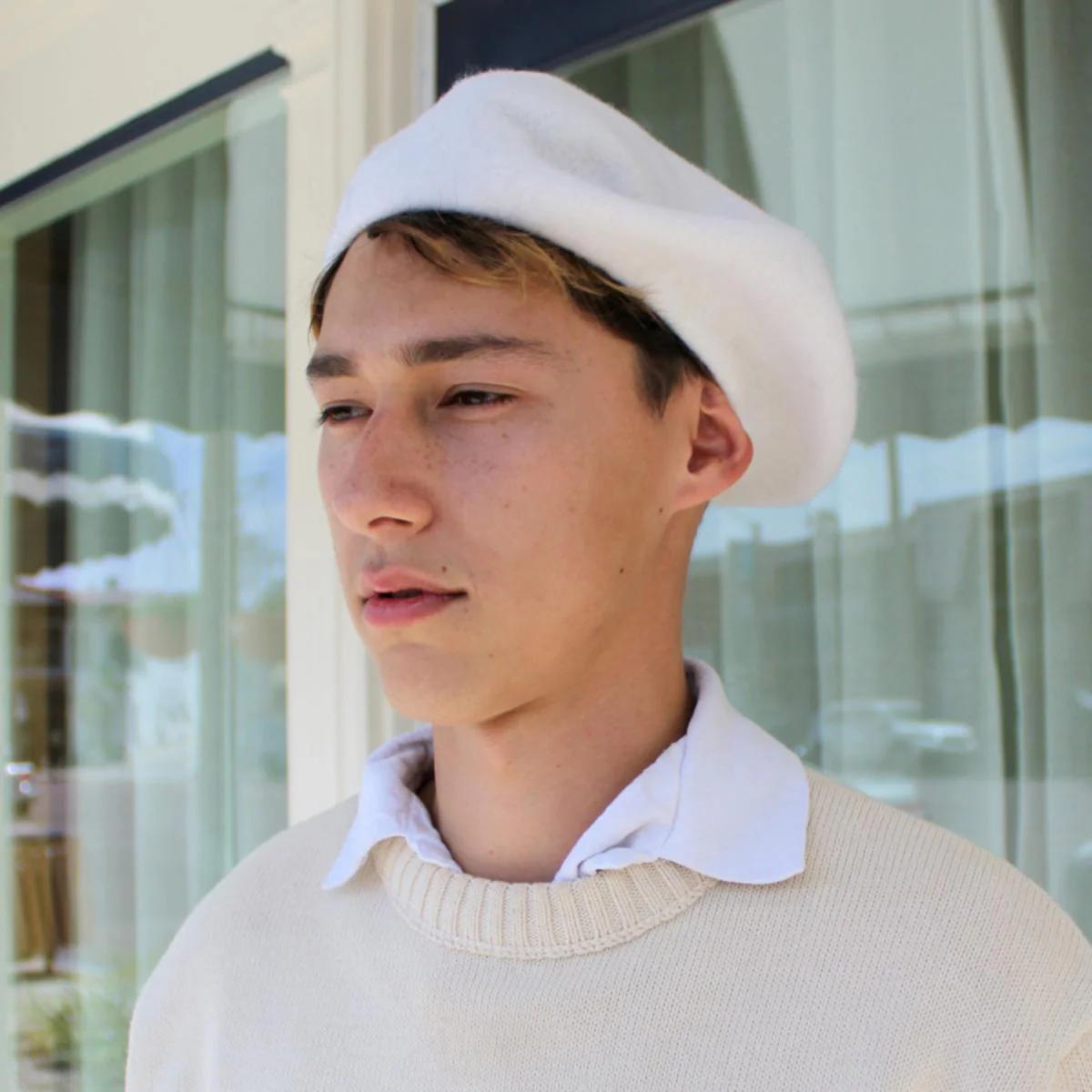 Wool Fashion Beret - Image 10
