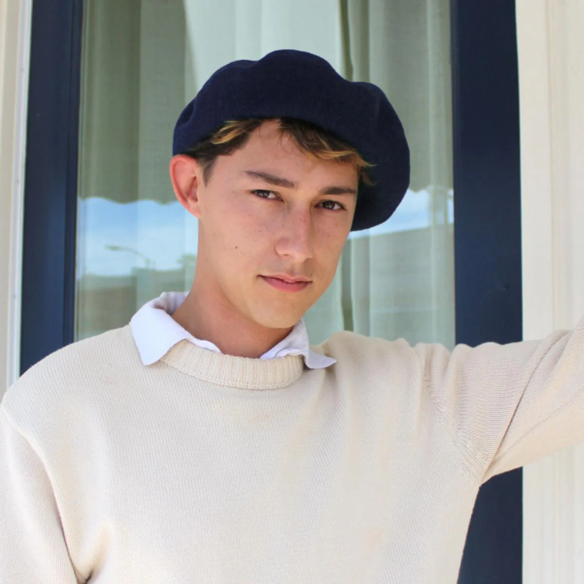 Wool Fashion Beret - Image 6