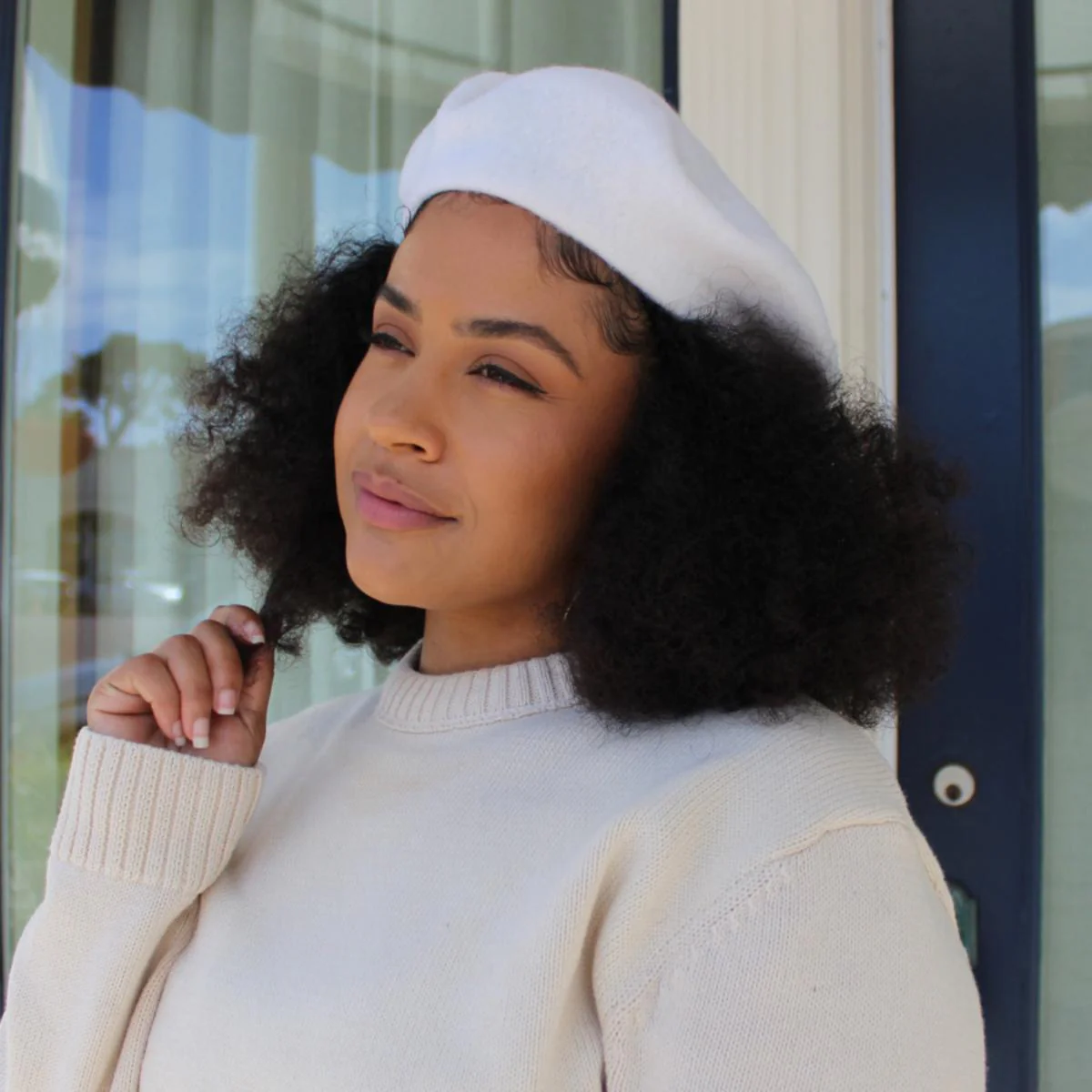 Wool Fashion Beret - Image 9