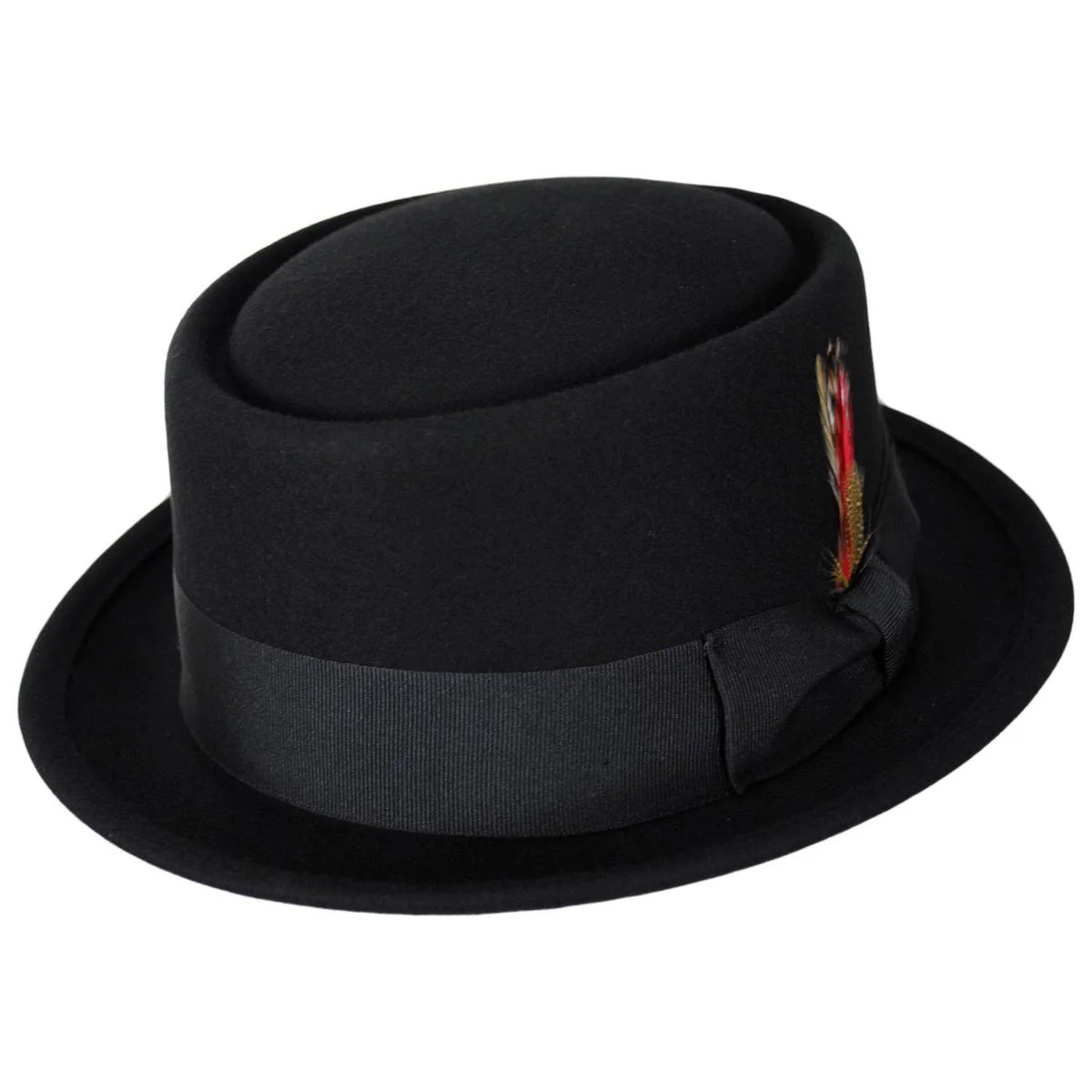 Wool Felt Pork Pie Hat