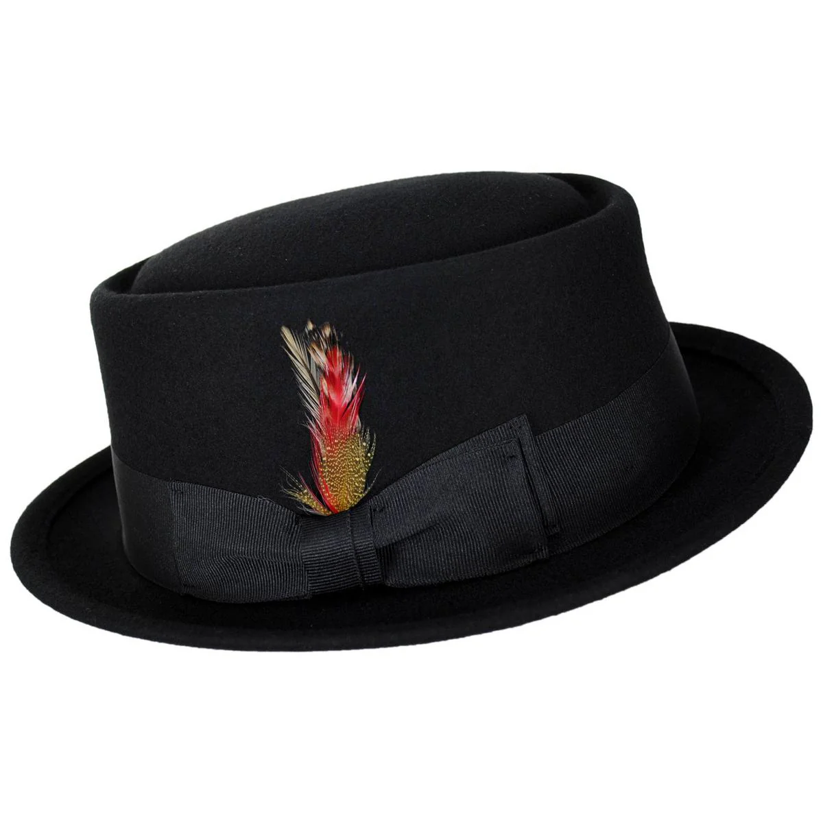 Wool Felt Pork Pie Hat - Image 4