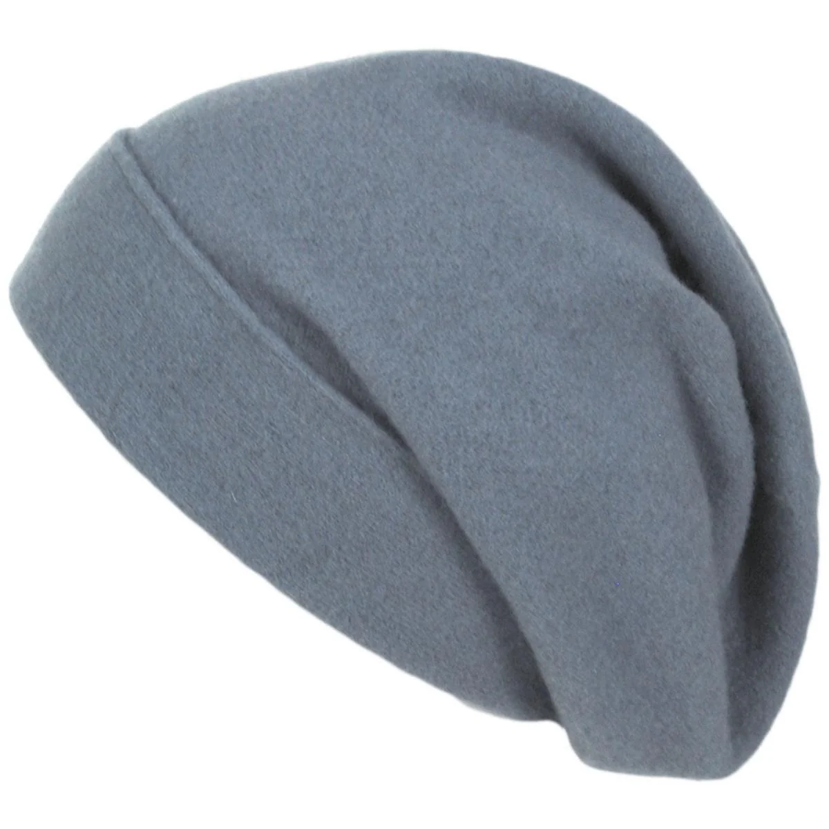 Wool Slouchy Beanie Hat - Image 6